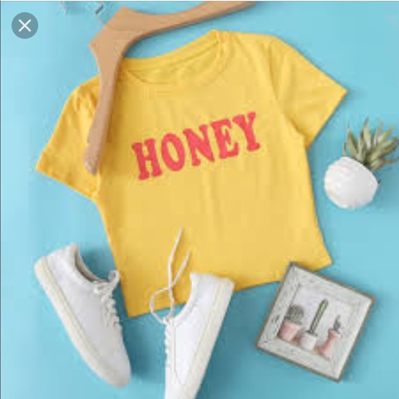 Yellow Graphic Tee - Picture 1 of 2